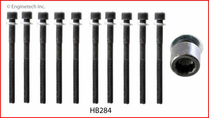 Enginetech HB284 Engine Head Bolt Set for One Cylinder – High-Quality Replacement Part