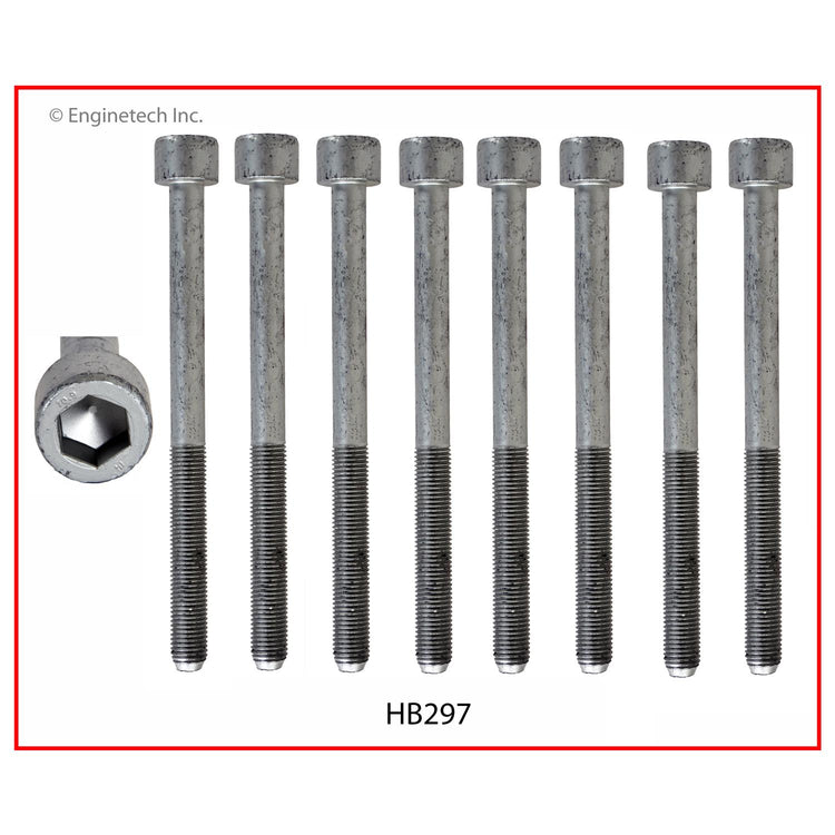 Enginetech HB297 Engine Head Bolt Set for Subaru 2012-2015 Legacy, Outback, and Tribeca