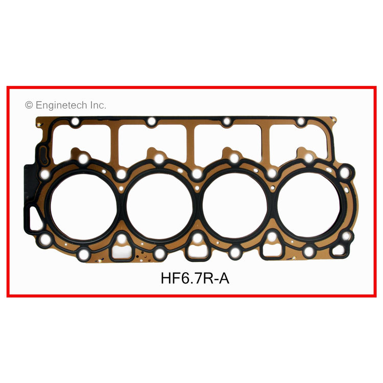 Enginetech HF6.7R-A Engine Cylinder Head Gasket for Ford Super Duty Trucks