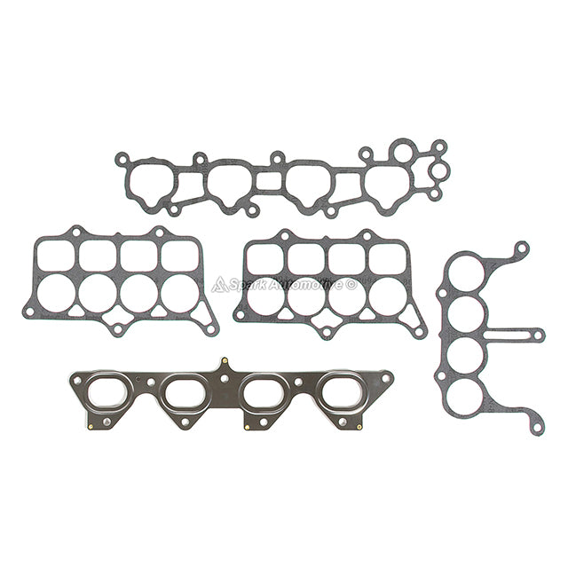 MLS Full Gasket Set Intake Exhaust Valves Fit 91-96 Honda 2.2L F22A1 F22A6 F22A4