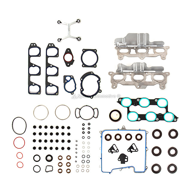 Head Gasket Set Intake Exhaust Valves Fit 09-11 Buick Chevrolet Cadillac 3.6L