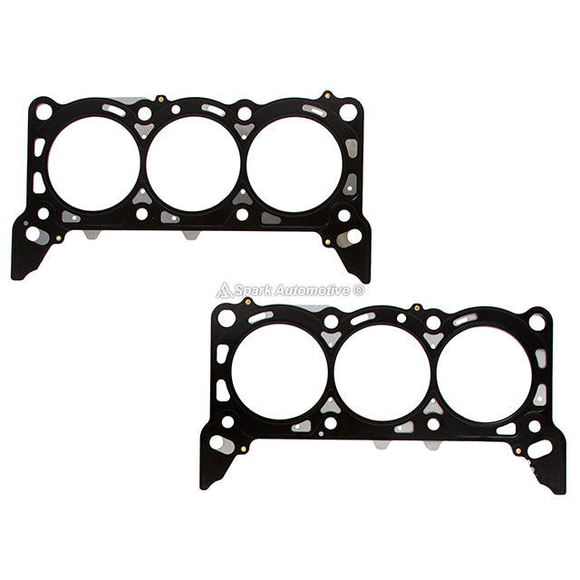 Head Gasket Set Intake Exhaust Valves Fit 97-98 Ford Windstar 3.8L w/ 4mm Intake