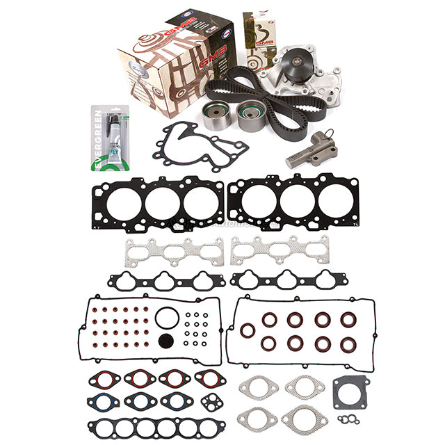 ECCPP Timing Belt Kit With Head Gasket Set For Hyundai Santa Fe & Kia Sportage 04-09 2.7L