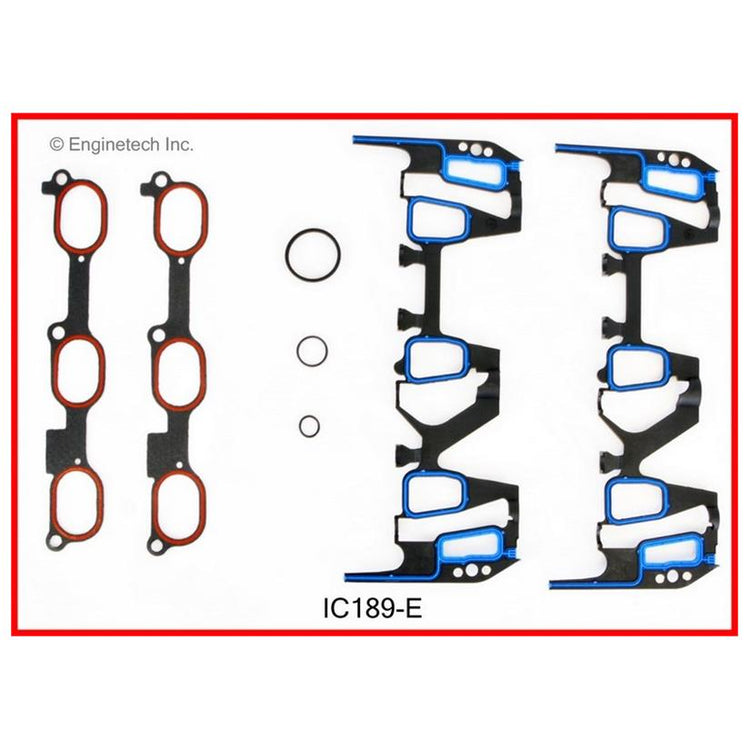 Enginetech IC189-E Engine Intake Manifold Gasket for GMC and Chevrolet Vehicles