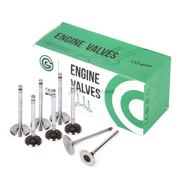 Head Gasket Set Intake Exhaust Valves Fit 85-95 Toyota 2.4 SOHC 22R 22RE 22REC