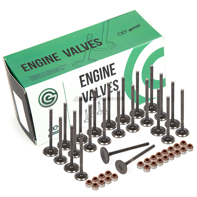 Intake Exhaust Valves w/ Seals Fit 86-92 Toyota Celica Supra Turbo 7MGE 7MGTE