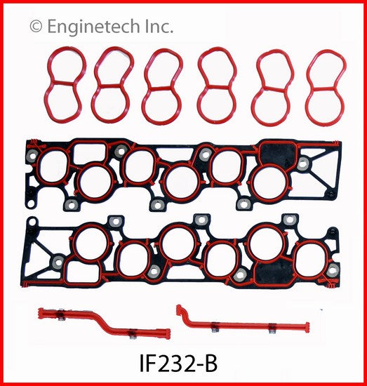 Enginetech Engine Intake Manifold Gasket for Ford Windstar 1998 - Part #IF232-B