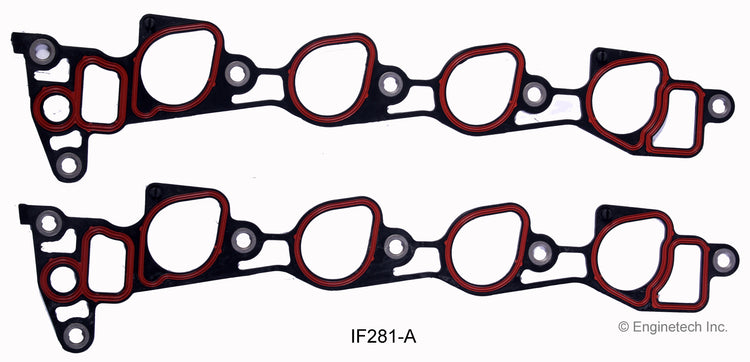 Enginetech IF281-A Engine Intake Manifold Gasket for Ford Cars and Trucks