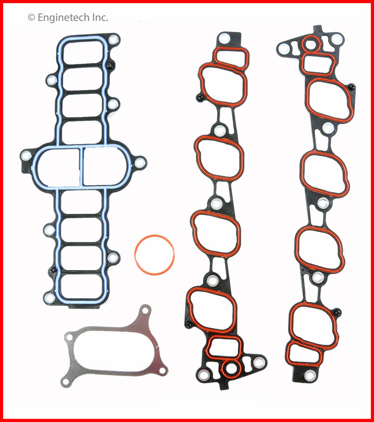 Enginetech IF281-R Engine Intake Manifold Gasket for Ford Cars and Trucks