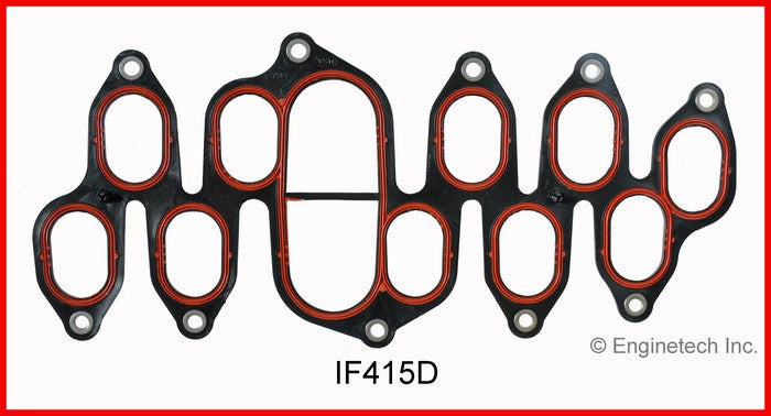Enginetech Fuel Injection Plenum Gasket for Ford E-350 Econoline and Club Wagon (Part #IF415D)