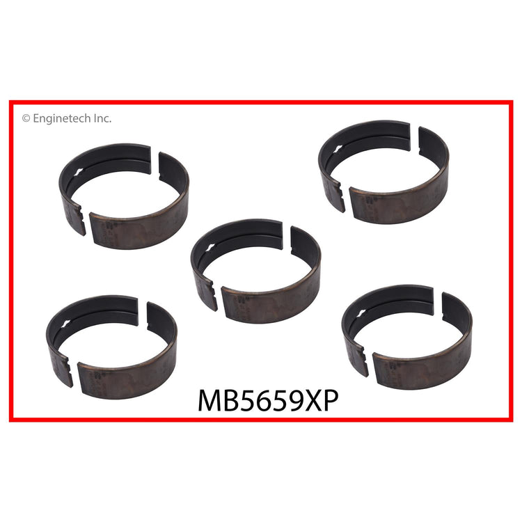 Enginetech MB5659XPSTDX High Performance Engine Full Crankshaft Main Bearing Set for Dodge Ram and Durango
