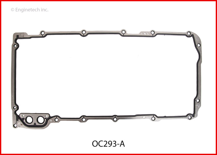 Enginetech Engine Oil Pan Gasket for GMC and Chevrolet Cars and Trucks (Part OC293-A)