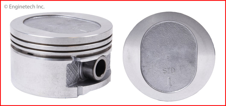 Enginetech P3003(6).50 Engine Piston Set Without Rings for Chrysler Models