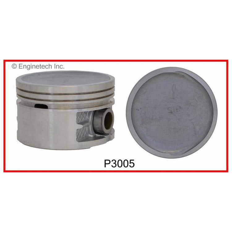 Enginetech P3005(4).75 Engine Piston Set - Without Rings for Chrysler and Dodge Models