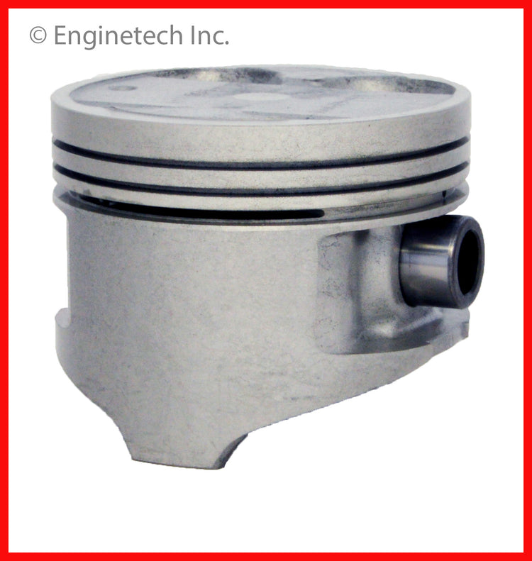 Enginetech P4649(4).50 Engine Piston Set Without Rings for Toyota Corolla & MR2