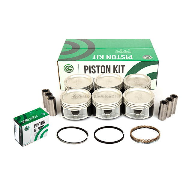 Full Gasket Set Pistons Bearings Fit 96-05 Chevrolet Pontiac Buick 3.4 OHV VIN E