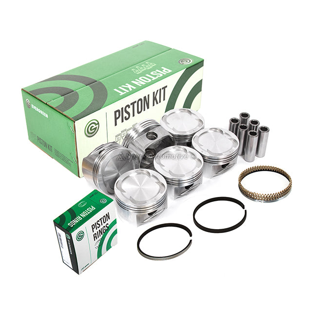 Full Gasket Set Pistons Bearings Fit Isuzu Rodeo Honda 3.2 6VD1