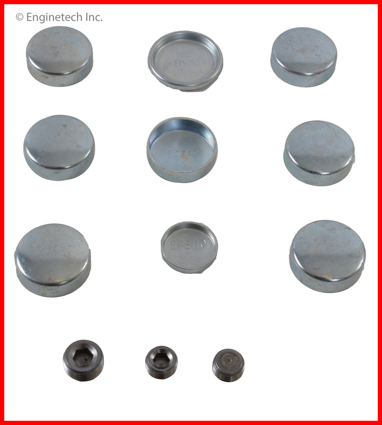 Enginetech PK258 Engine Expansion Plug Kit for Dodge B150 (1988-1997)