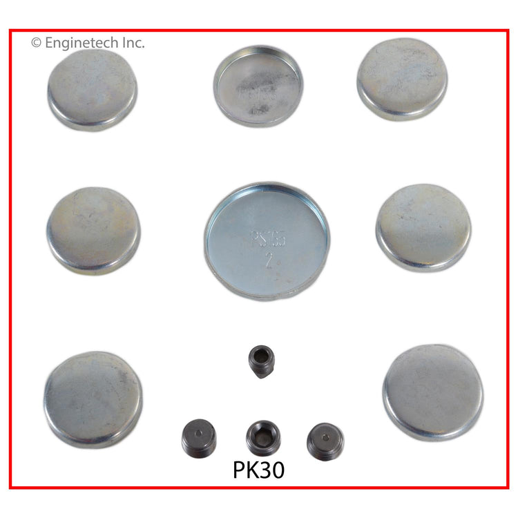Enginetech PK30 Engine Expansion Plug Kit for Mercury and Ford Vehicles
