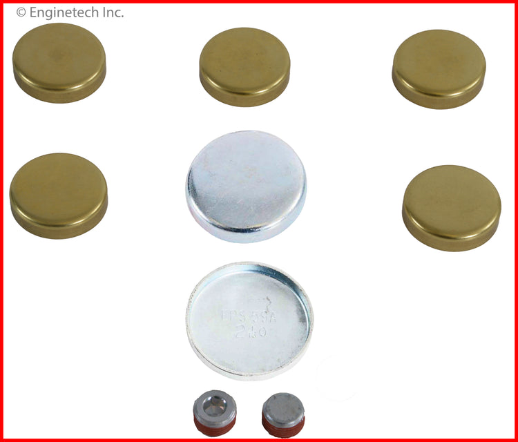 Enginetech PK8B Brass Engine Expansion Plug Kit for Domestic and Import Engines