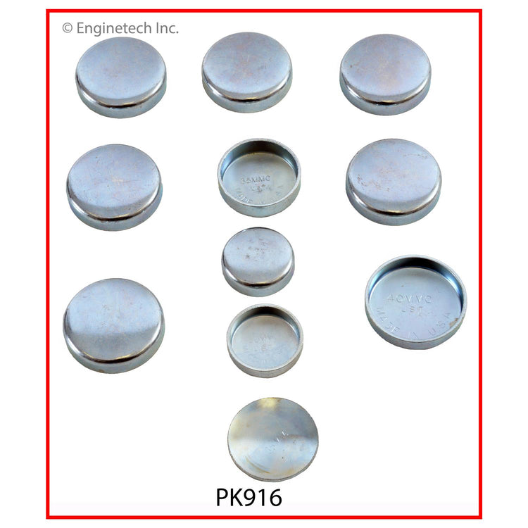 Enginetech PK916 Engine Expansion Plug Kit for Toyota Celica and Cressida