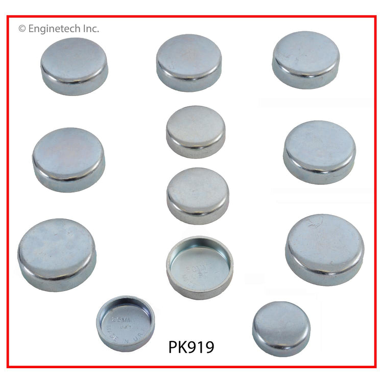 Enginetech PK919 Engine Expansion Plug Kit for Mazda B2600 & MPV (Steel)