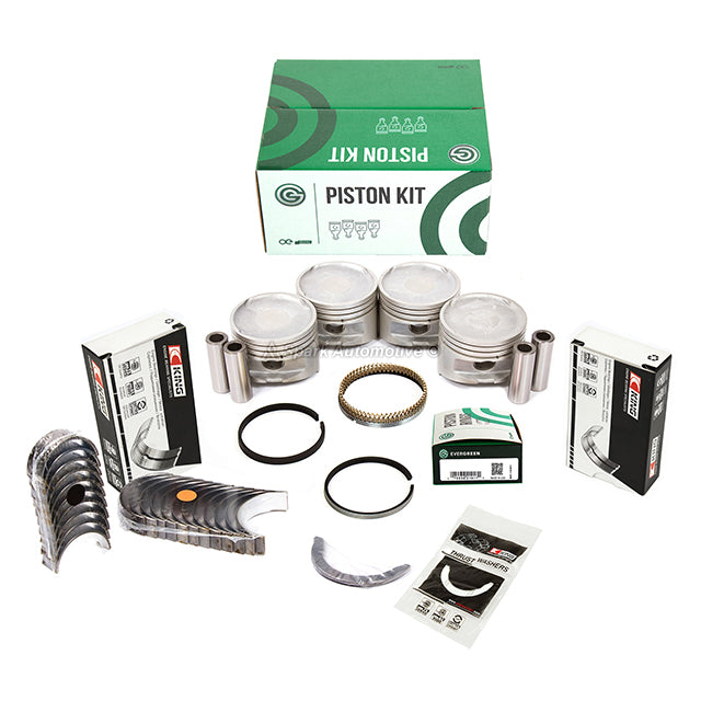 Full Gasket Set Pistons Bearings Fit 99-05 Hyundai Kia 2.4L G4JS