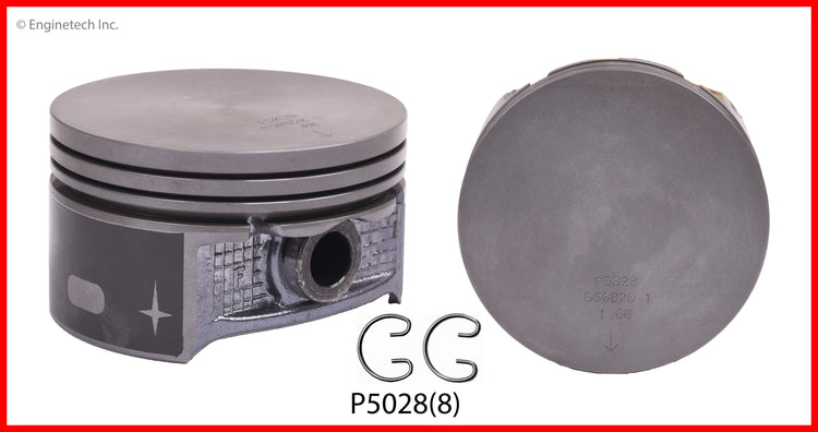 Enginetech RCF330GP-STD Engine Rebuild Kit for Ford Car and Truck - All Standard Sizes