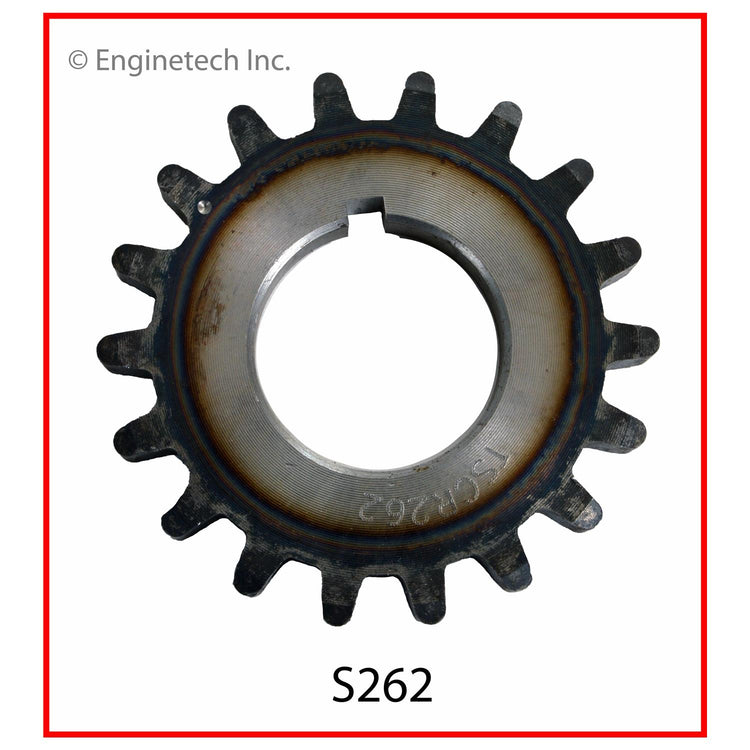 Enginetech S262 Engine Timing Crankshaft Sprocket for Classic Chevrolet and Pontiac Models