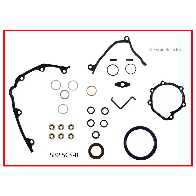 Enginetech SB2.5CS-B Engine Lower End Gasket Set for Subaru Vehicles