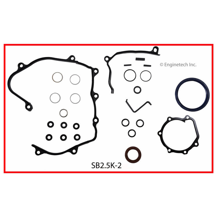 Enginetech SB2.5K-2 Engine Full Gasket Set for Subaru Vehicles