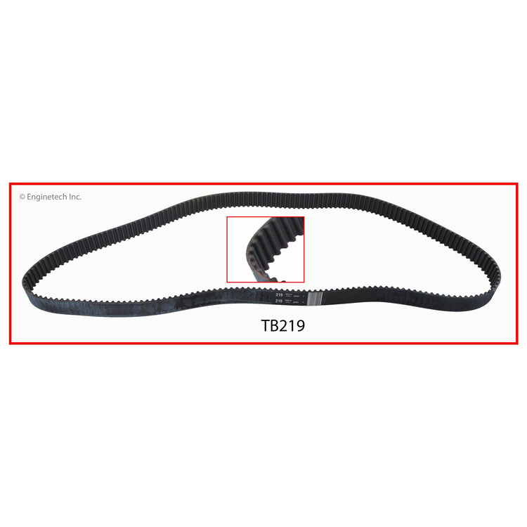 Enginetech TB219 Engine Timing Belt for Chrysler and Dodge Vehicles