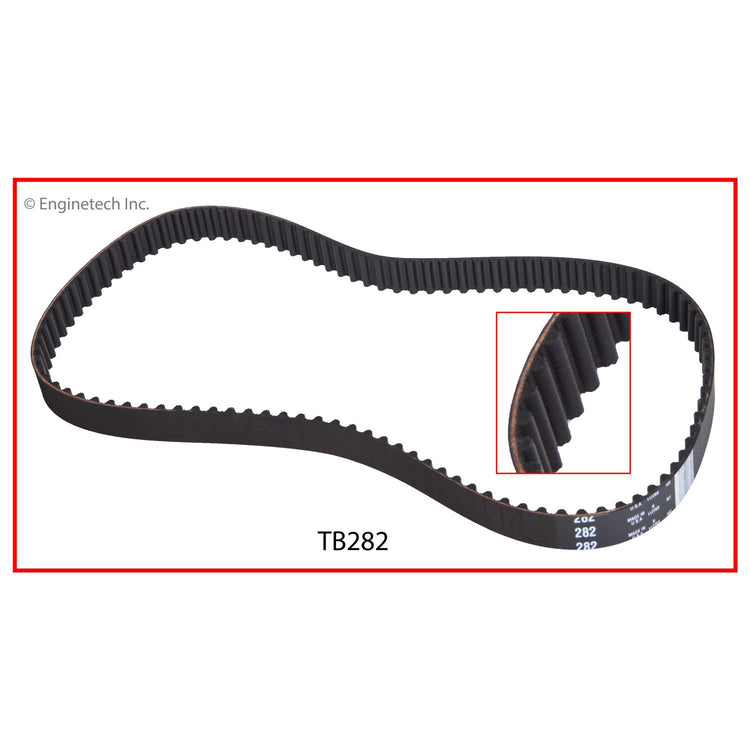 Enginetech TB282 Engine Timing Belt for Hyundai and Kia Vehicles