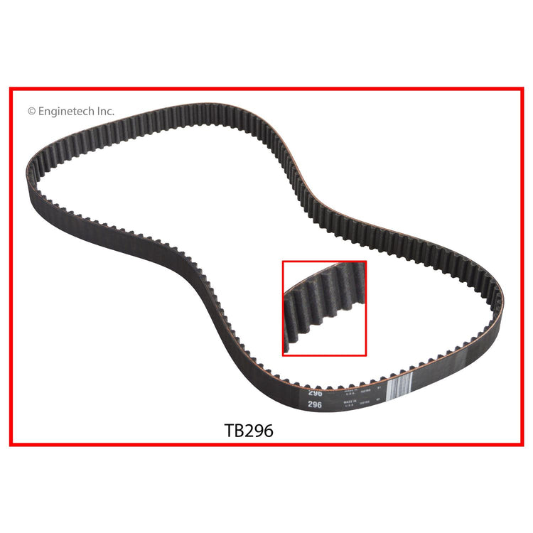 Enginetech TB296 Engine Timing Belt for Volkswagen 1998-2006 Models