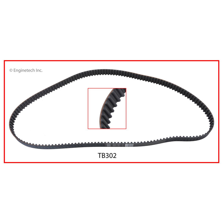 Enginetech TB302 Engine Timing Belt for Kia Spectra and Sephia Models