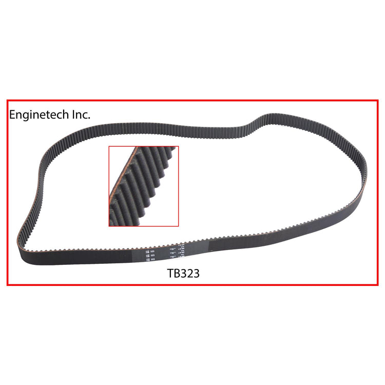 Enginetech TB323 Engine Timing Belt for Hyundai and Kia Vehicles