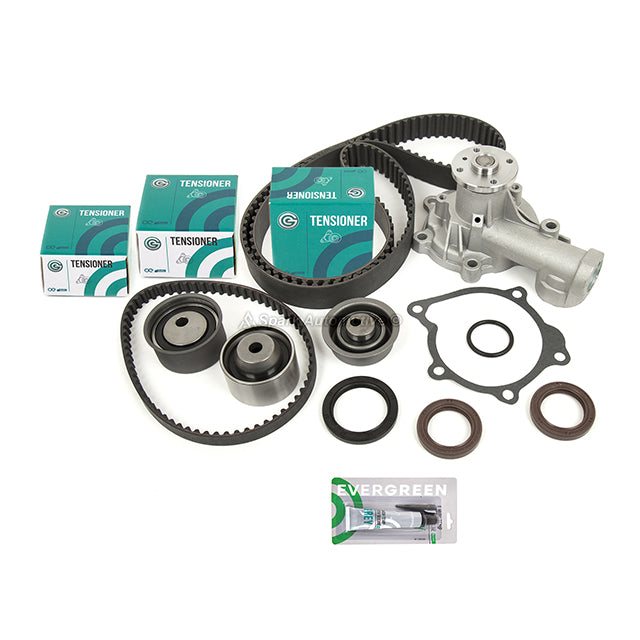 Head Gasket Set Timing Belt Kit Water Pump Fit 95-99 Mitsubishi Eagle 2.0 4G63T