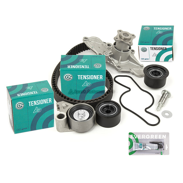 Head Gasket Set Valves Timing Belt Kit Fit 93-02 Ford Mazda 626 MX-6 2.5L DOHC