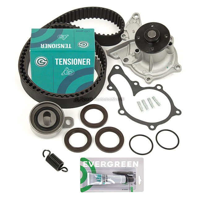 Head Gasket Set Timing Belt Kit Water Pump Fit 93-97 Geo Toyota 1.8 7AFE