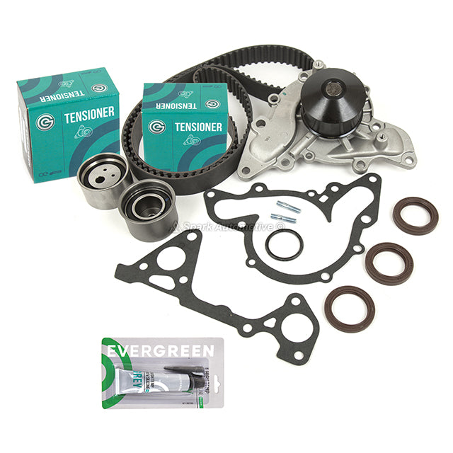 Head Gasket Set Timing Belt Kit Water Pump Fit 95-00 Chrysler Dodge VIN H, N