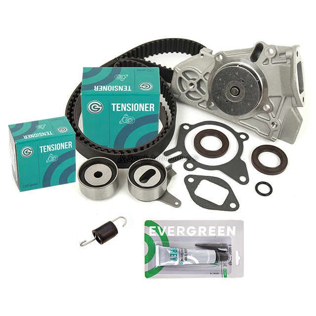 Head Gasket Set Timing Belt Kit Water Pump Fit 01-02 Kia Rio DOHC 16V A5D