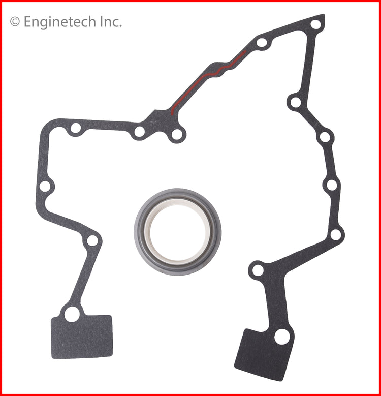 Enginetech TCCU359-A Engine Timing Cover Gasket Set for Cummins Truck