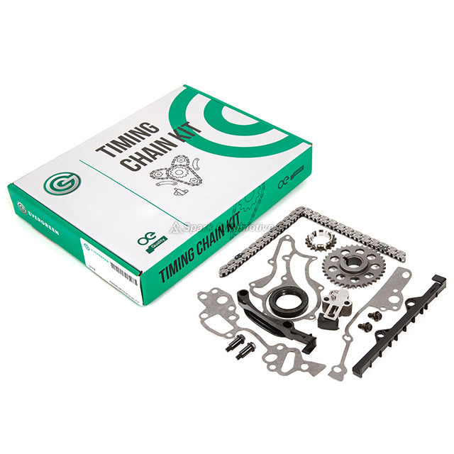 Timing Chain Kit Water Oil Pump Fit 85-95 2.4 Toyota Celica 4Runner Pickup 22R
