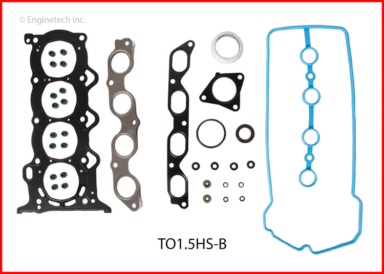 Enginetech Toyota Engine Cylinder Head Gasket Set (Part No. TO1.5HS-B)