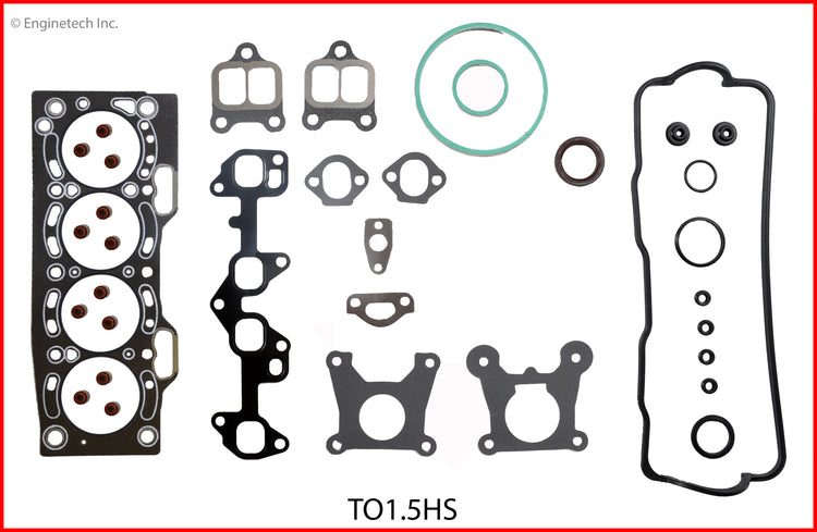 Enginetech Toyota Part Number TO1.5HS Engine Cylinder Head Gasket Set