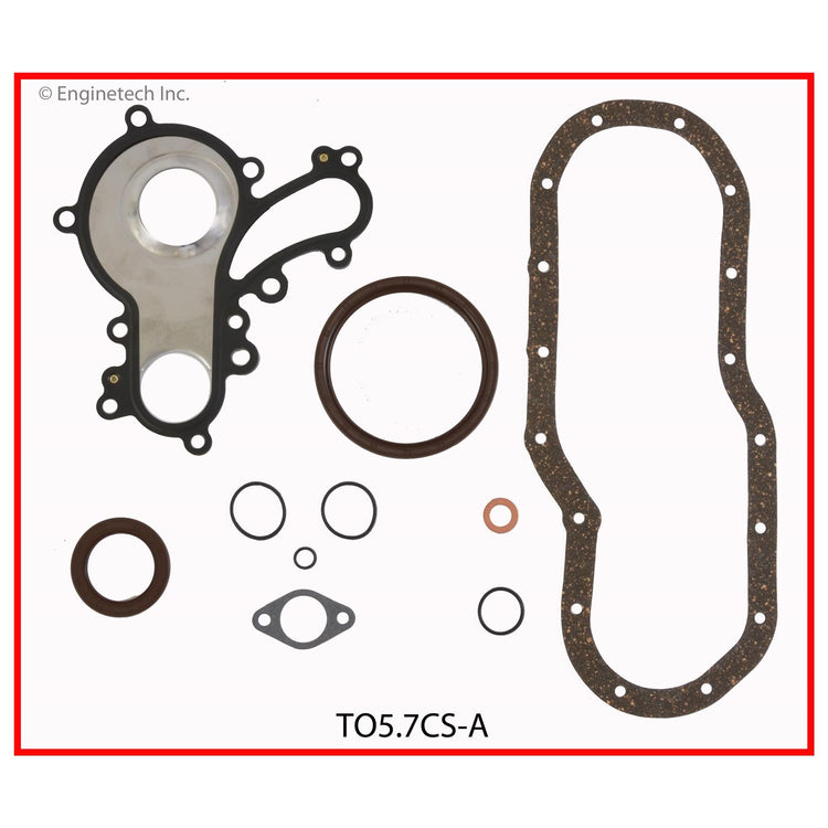 Enginetech Engine Full Gasket Set for Toyota and Lexus Vehicles (Part Number TO5.7K-1)