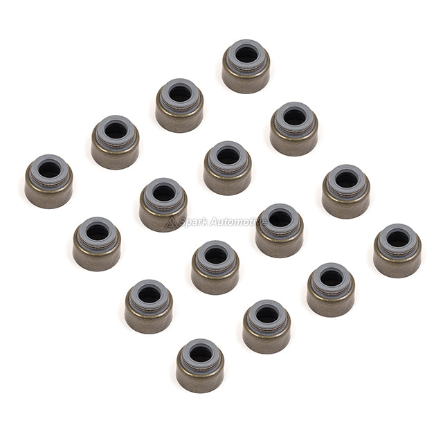 Intake Exhaust Valves w/ Seals Fit 91-98 Nissan 240SX Altima 2.4L KA24DE