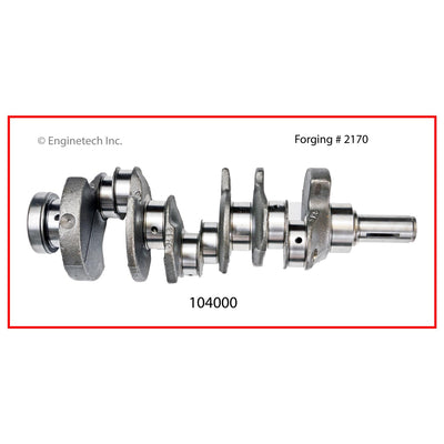 Enginetech Remanufactured Engine Crankshaft Kit with Main and Rod Bearings for 2004-2005 Buick and Chevrolet Models