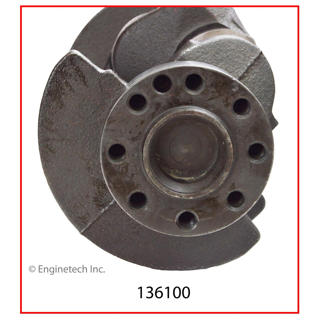 Enginetech Remanufactured Engine Crankshaft Kit with Main and Rod Bearings for 1987-1995 Chrysler and Dodge Vehicles
