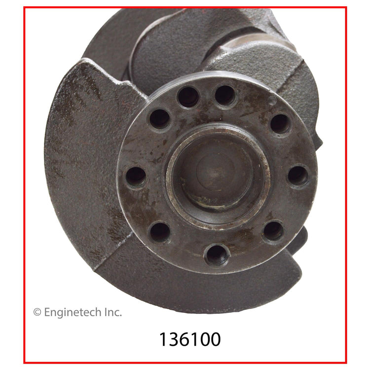 Enginetech Remanufactured Engine Crankshaft Kit with Main and Rod Bearings for 1987-1995 Chrysler and Dodge Vehicles